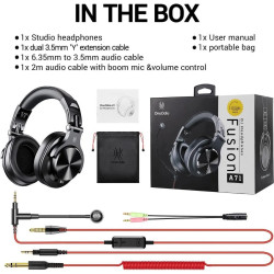 OneOdio A71 Foldable Headphones with Microphone