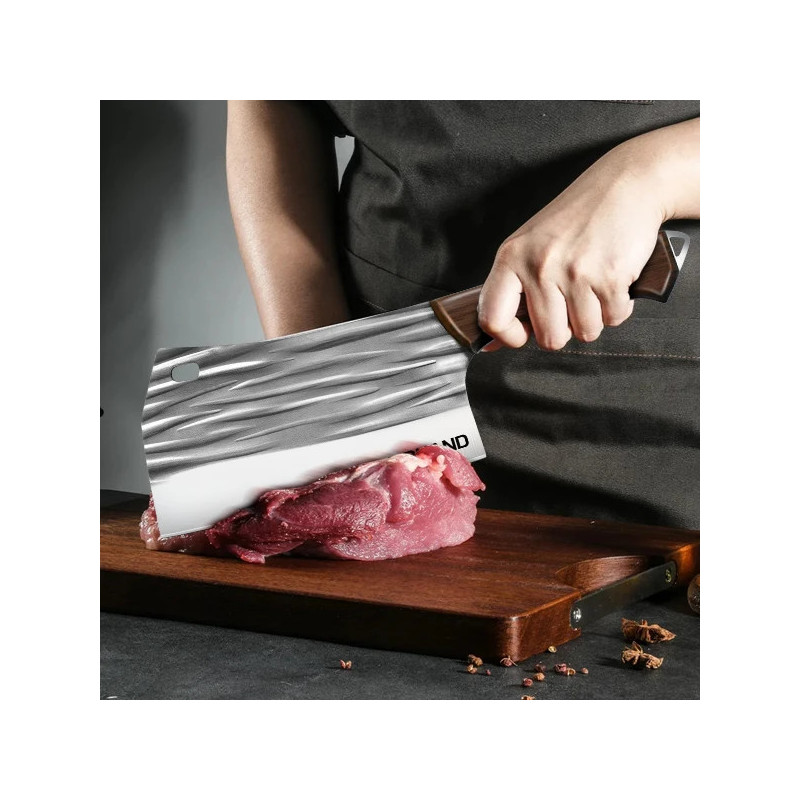 Couteau de cuisine en acier inoxydable pour usage domestique