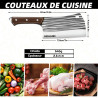 Kitchen Knife Set for Home Use