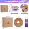 ERYONE Silk PLA Quadruple Color 1.75MM with Printing Service -…