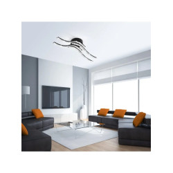 Lampada da Soffitto LED Moderna in Alluminio e Acrilico Ondulato…