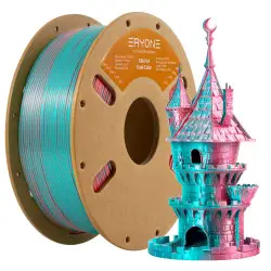 3D Printer Filament ERYONE Silk PLA Bicolour 1.75MM - Made in…