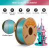 Filamento para Impresora 3D ERYONE Seda PLA Bicolor 1.75MM -…