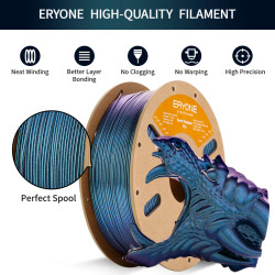 3D Printer Filament ERYONE Burned Titanium PLA, 1.75 mm Diameter, 5 kg