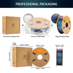 3D Printer Filament ERYONE Burned Titanium PLA, 1.75 mm Diameter, 5 kg