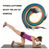 EIGFOH Resistance Band Set for Home Gym Workout