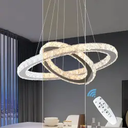 Lampadario a Sospensione LED in Cristallo Stile Nordico 6000K per…