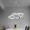 Lucero de techo LED de cristal con estilo nórdico 6000K para…