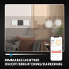 Smart ZigBee MOES Star Ring Dimmer Switch forBrightness Control…
