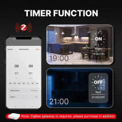 Smart ZigBee MOES Star Ring Dimmer Switch forBrightness Control…
