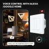 Smart ZigBee MOES Star Ring Dimmer Switch forBrightness Control…