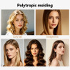 450 ° Electric Double PTC Heat Hair Brush Quick Heated, Hot Air…