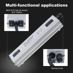 Lampada LED per Coltivazione LM301H EVO 85W a Spettro Completo