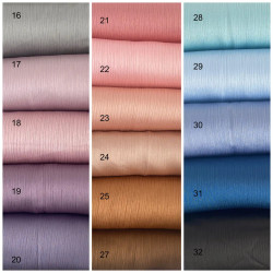 Modest Ribbed Satin Hijab Dress