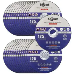 50pz Dischi da Taglio in Ossido di Alluminio 125mm 5 Pollici…