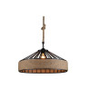 Industrial Hemp Cord E27 suspendu Lamp Nordic Retro Antique Loft…