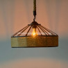Industrial Hemp Cord E27 suspendu Lamp Nordic Retro Antique Loft…