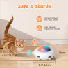 Nobleza Interactive Laser Puzzle Cat Toy Automatic Training 3 Play Modes