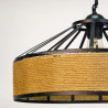 Industrial Hemp Cord E27 suspendu Lamp Nordic Retro Antique Loft…