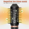 6-in-1 Hot Air Brush Multifunction Tool: Flat Iron and Curlers, Blow…