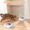 Nobleza Interactive Laser Puzzle Cat Toy Automatic Training 3 Play Modes