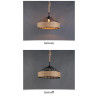 Luci a corda di canapa moderne pendenti a mano Retro decorazione per…