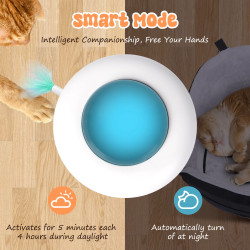 Nobleza Interactive Laser Puzzle Cat Toy Automatic Training 3 Play Modes