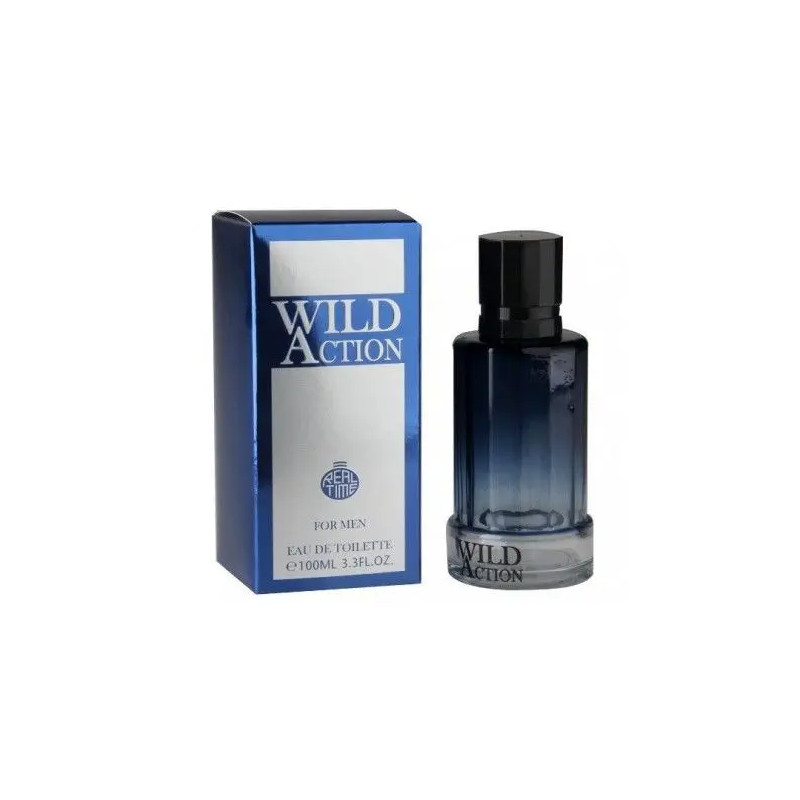 Real Time Wild Action Perfume for Men - 100ml Masculine Fragrance