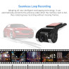 UE PodoFO Mini Dash Cam for Car, USB Video Recorder with ADAS, Night…