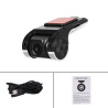 UE PodoFO Mini Dash Cam for Car, USB Video Recorder with ADAS, Night…