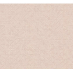 Carta da parati in vinile non tessuto geometrico rosa moderna made...