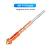 (Magazzino USA/UE) Ugello Integrato in Ottone Mingda AD-F4 0.4mm...