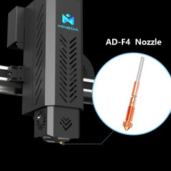 (USA/EUR-Lager) Mingda AD-F4 integrierter Spritzkopf aus Messing...