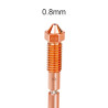 (Magazzino USA/UE) Ugello Integrato in Ottone Mingda AD-F4 0.4mm...