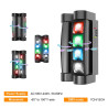 Nuovo Faro LED RGBW Mini Spider Moving Head con Controllo DMX512...