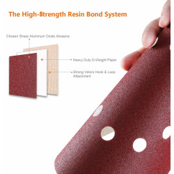 DE Warehouse 24H spedizione gratuita 50 pezzi dischi abrasivi in...