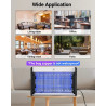 Electric Fly Screen for Indoor Use 60W with 3 Tubes, Anti-Insect...