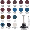 DE Warehouse 24H Free SHIP 71 pcs 2 '' Quick Change Abrasive...