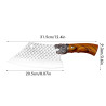 Fish scales knife, fish chef knife for cutting and cleaning fish...