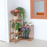 Espositore Angolare in Legno per Giardino a Più Livelli per Fiori...