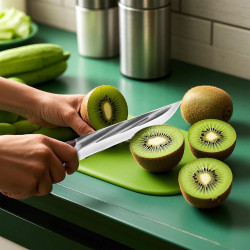 Cuchillo de tallado de tres piezas con mango de madera - Cuchillo...