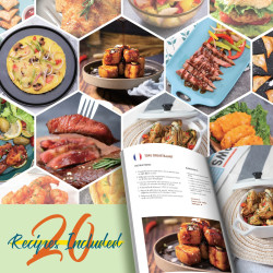 Aigostar 7L Digital Smart Air Fryer Stainless Steel Touchscreen