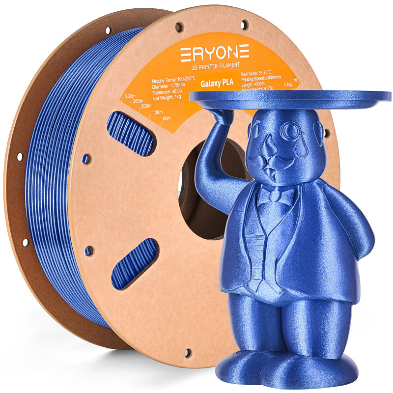 3D Print Filament ERYONE PLA Glitter Effect Galaxy, Diameter...