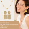 Collana a catena in acciaio inossidabile CUCOCUCA YCY 26 con...