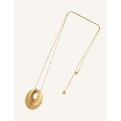CUCOCUCA YXQ 64 Collana in acciaio inossidabile con placcatura in...