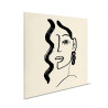 Modern Abstract Canvas Painting Made in Germany, Wall Art with...