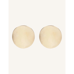 CUCOCUCA Gold Plated Stainless Steel Stud Earrings