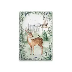Murale Moderno con Animali della Foresta Realizzato in Germania...