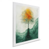 Dipinto Murale su Tela Moderno Astratto con Albero, Prodotto in...