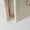 Modern Wall Art Canvas Print of Circus Tent, Colorful Beige -...